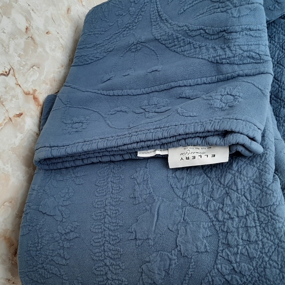 King Charles Blue Coverlet by - Picture 5 of 14